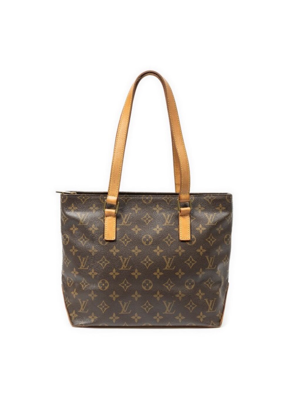 Louis Vuitton Cabas Piano Brown Monogram Canvas Tote